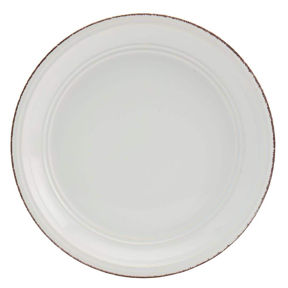 Tabletops Gallery 12 Piece White Farmhouse Dinnerware Set, Service for 4