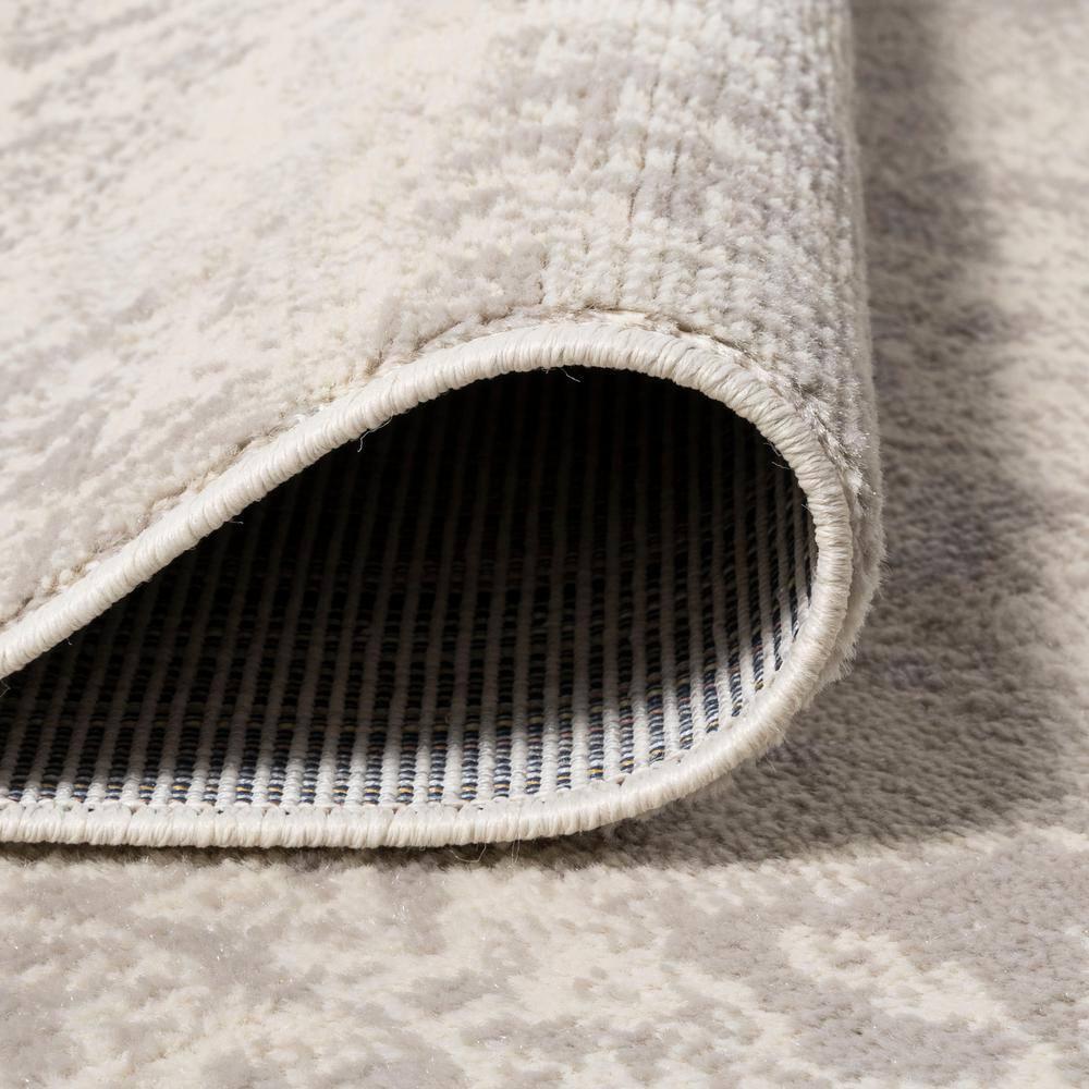 3'x5' Alhambra Ornate Medallion Modern Area Rug, Ivory - JONATHAN Y
