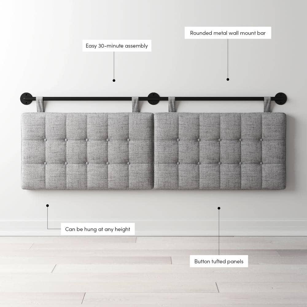 Nathan James Upholstered Headboard