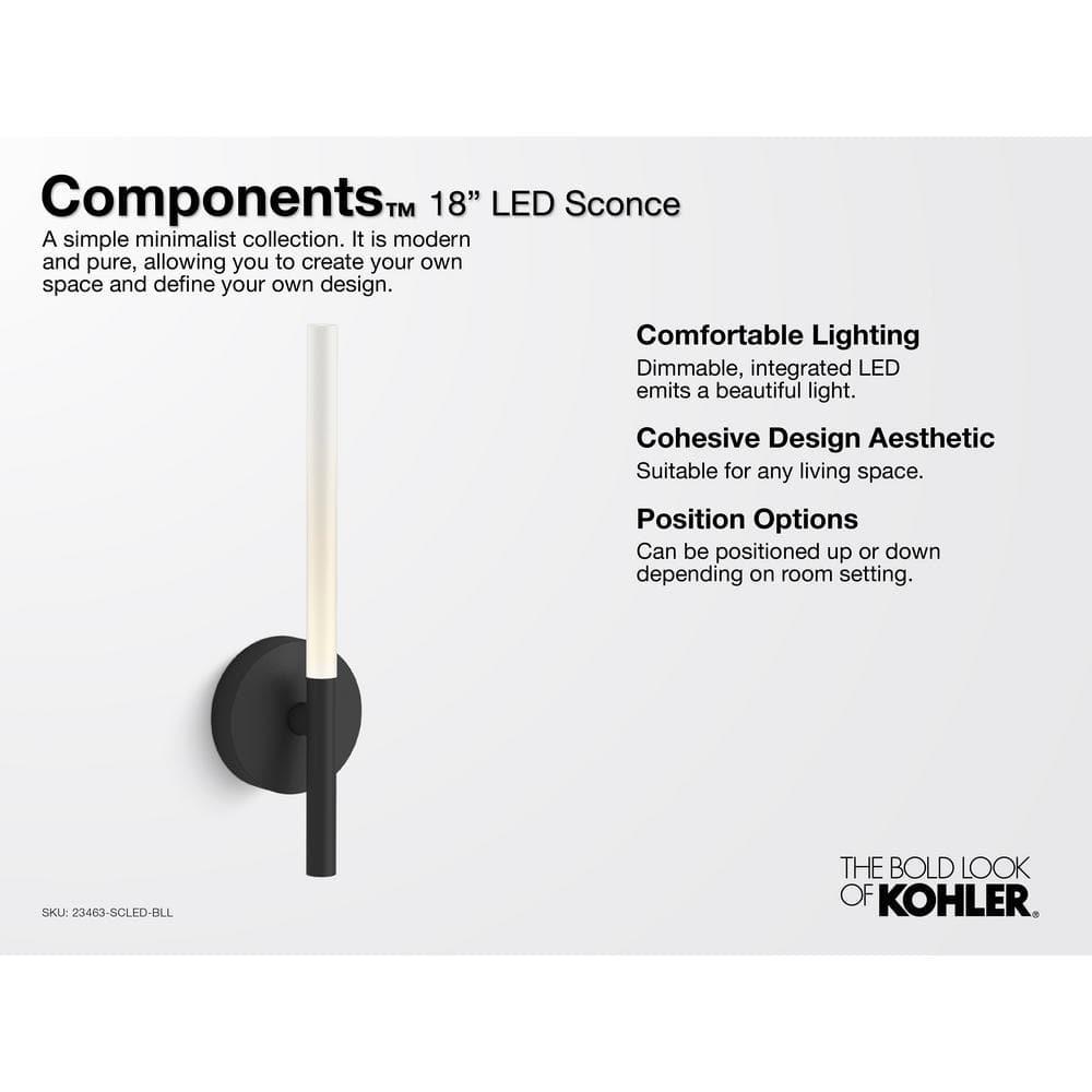 Components One-Light Led Sconce