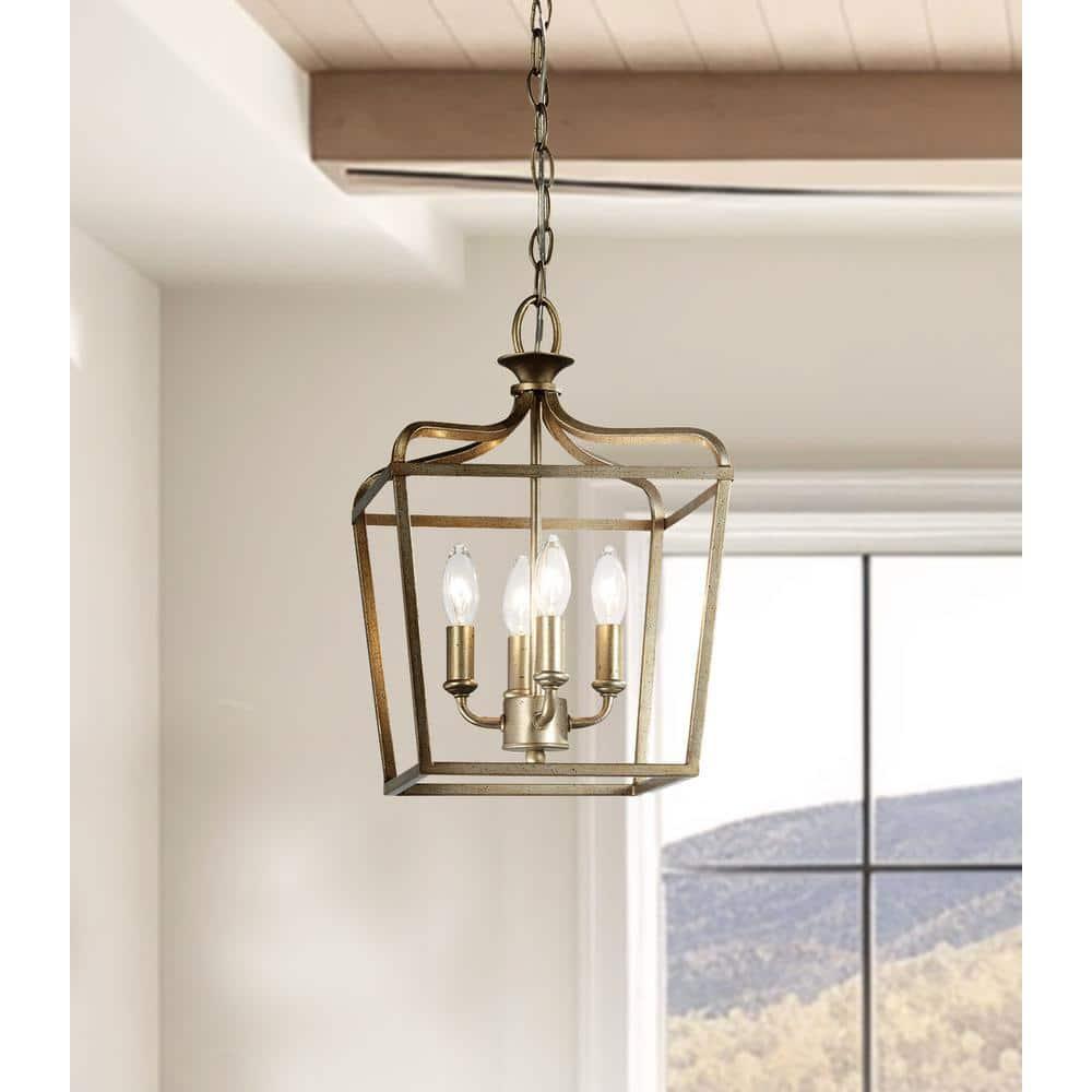 Minka Lavery - Laurel Estate - 4 Light Convertible Pendant in Traditional Style