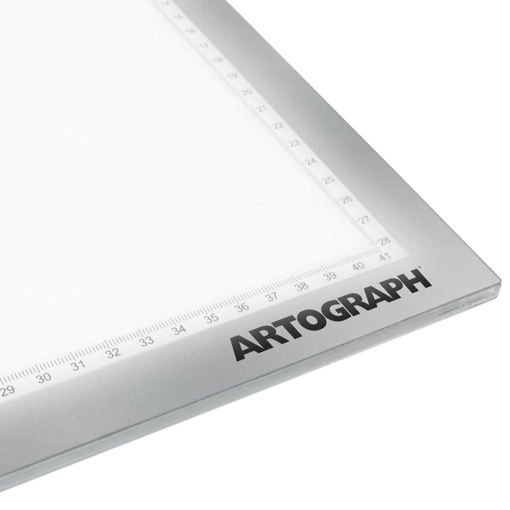 Artograph Featherweight Ultra Thin Lightpad, 12" x 17" Dimmable Slim LED Lightbox Drawing Board for Tracing, Crafting, and Drafting