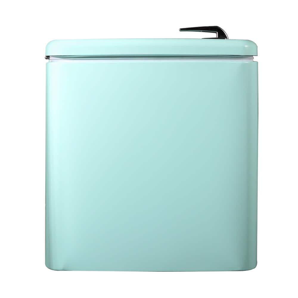 Magic Chef Magic Chef 1.6 Cubic Feet Retro Style Mini Fridge with Interior LED Light, Mint