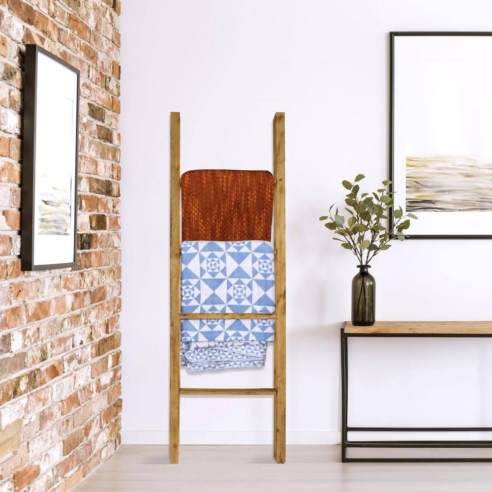 Ekena Millwork Vintage Farmhouse Rung Decorative Ladder