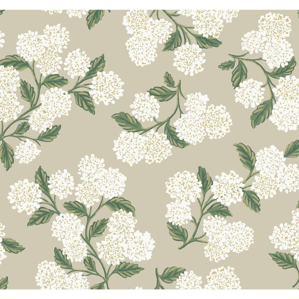 Rifle Paper Co. Hydrangea 27' x 27" Wallpaper