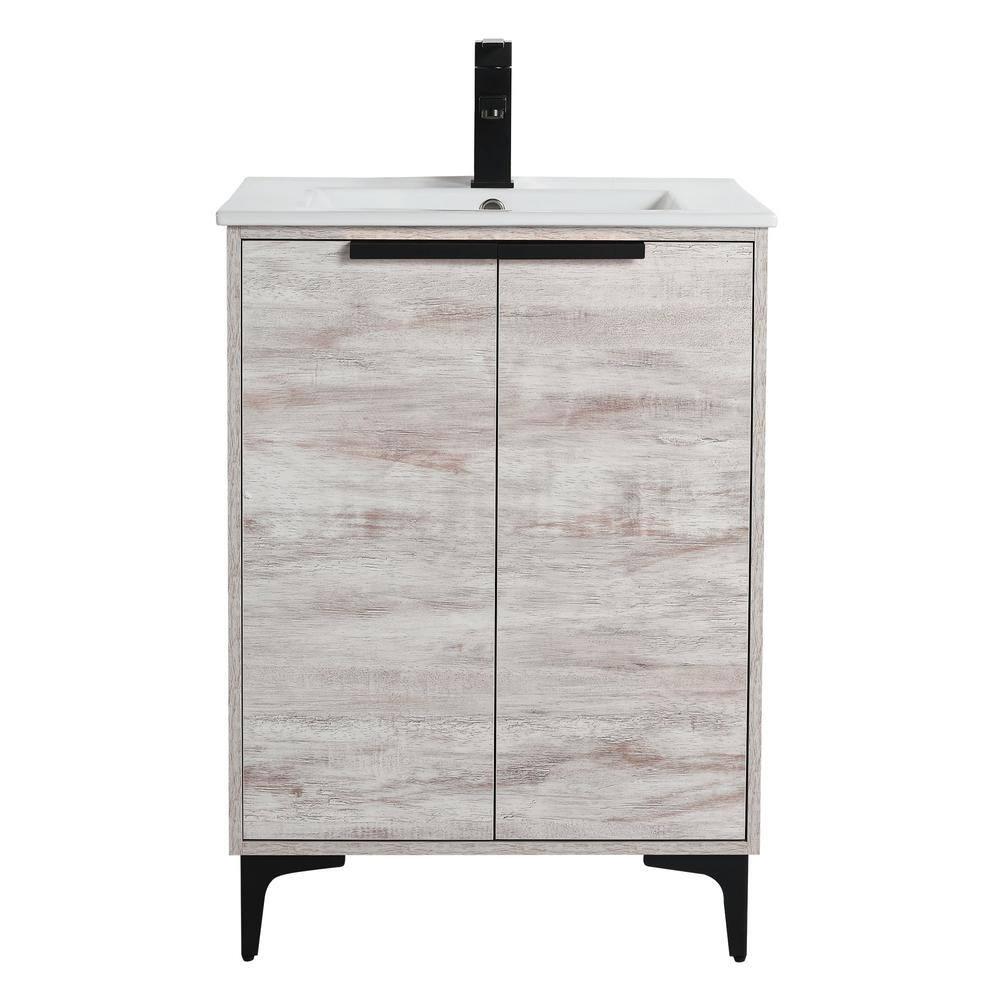 Fine Fixtures Wilmington 24 Inch Bathroom Vanity With Sink - Fully Assembled Bathroom Sink Cabinet, Bathroom Vanities, Wood Bathroom Vanity, Small Bathroom Sink Cabinet, 24 Bathroom Vanity With Sink