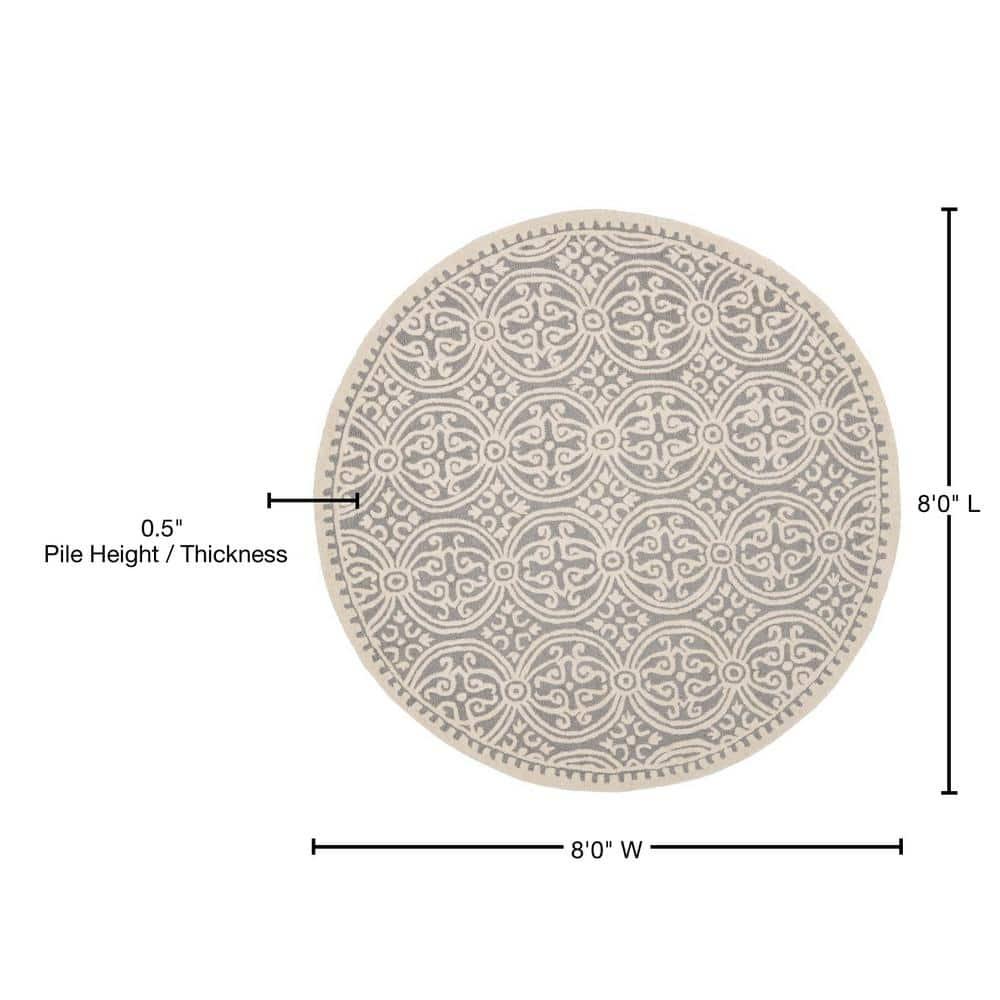 Cambridge CAM123 Hand Tufted Area Rug  - Safavieh