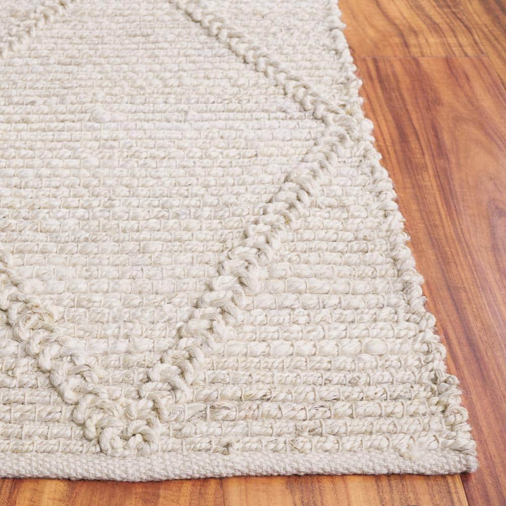 Glamour GLM660 Hand Tufted Indoor Area Rug - Ivory/Beige - 8'x10' - Safavieh