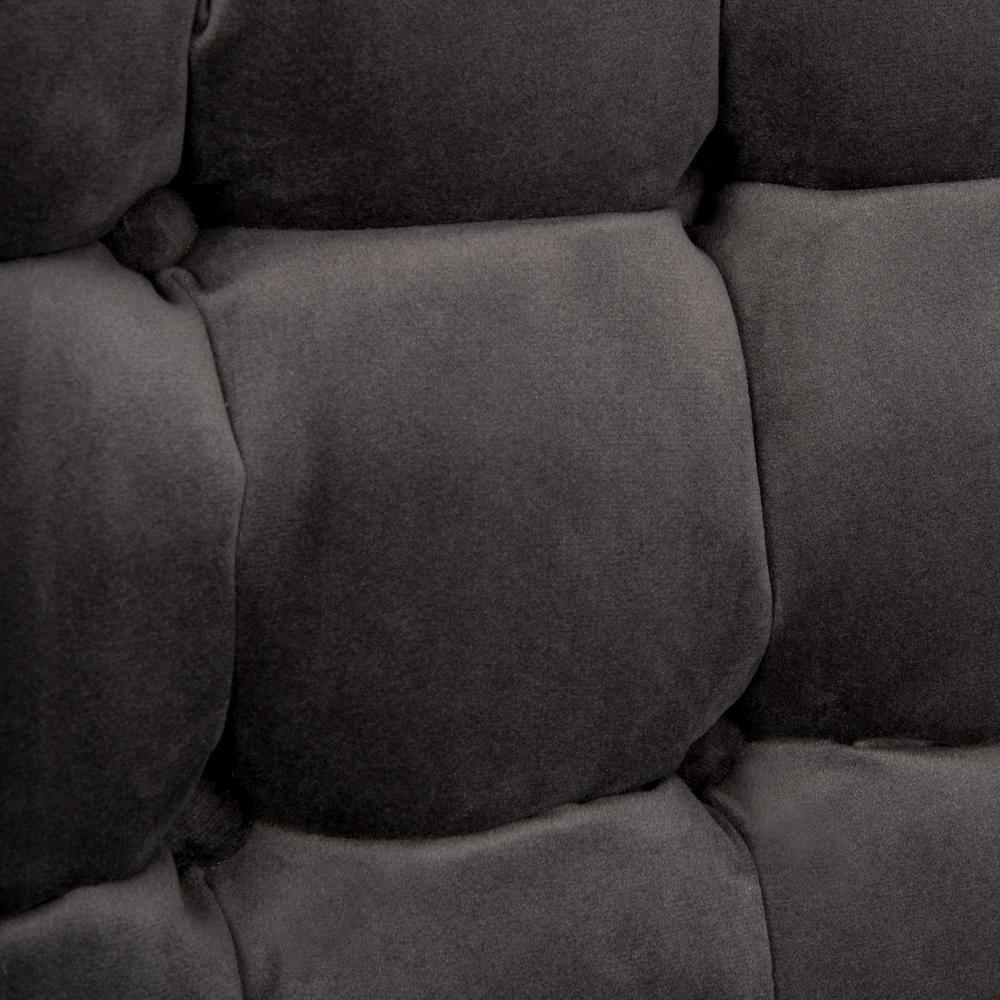 Amaris Tufted Accent Chair - ACH4503 - Shale/Black - Safavieh