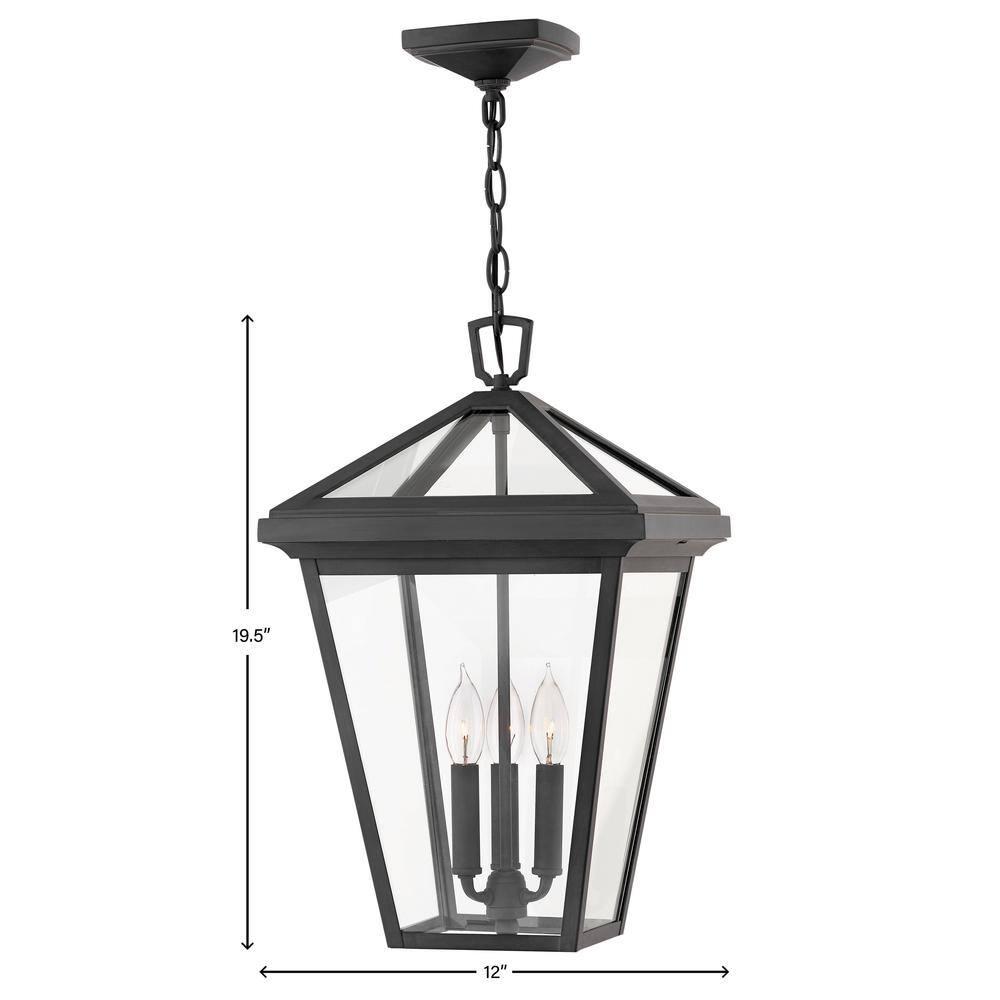 Aalford Place Bronze 3 - Bulb 19.5" H Outdoor Pendant