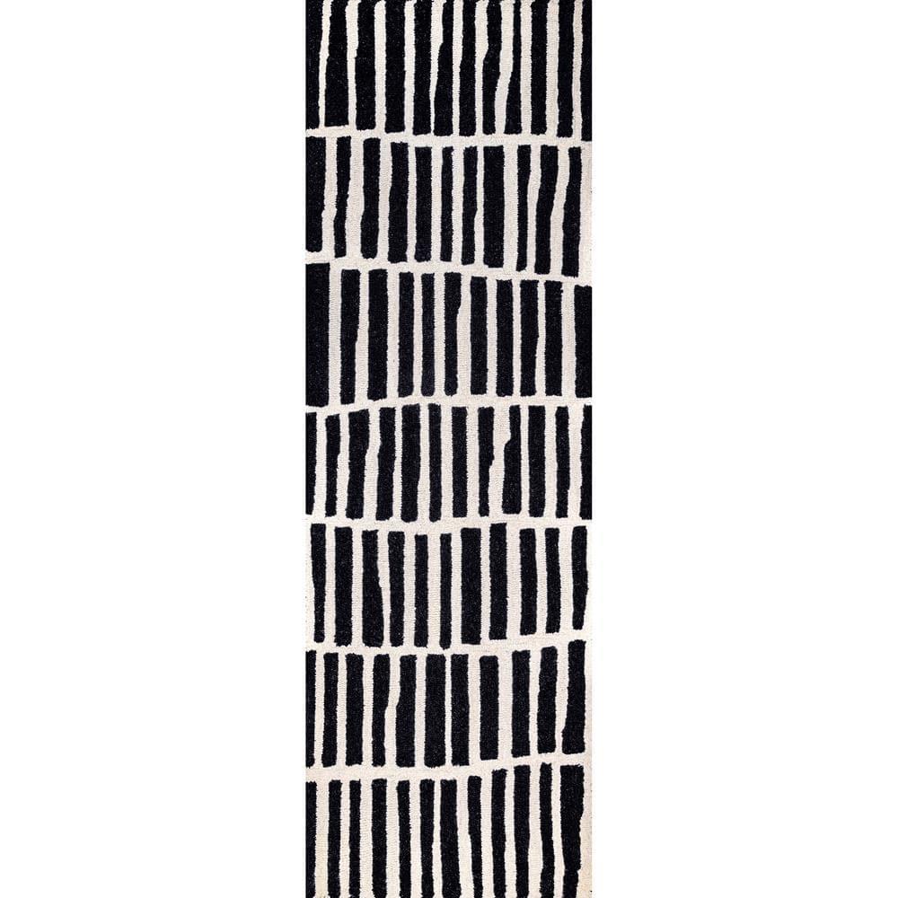 nuLOOM Roxane Contempoary Striped 2' 6" x 6' Runner