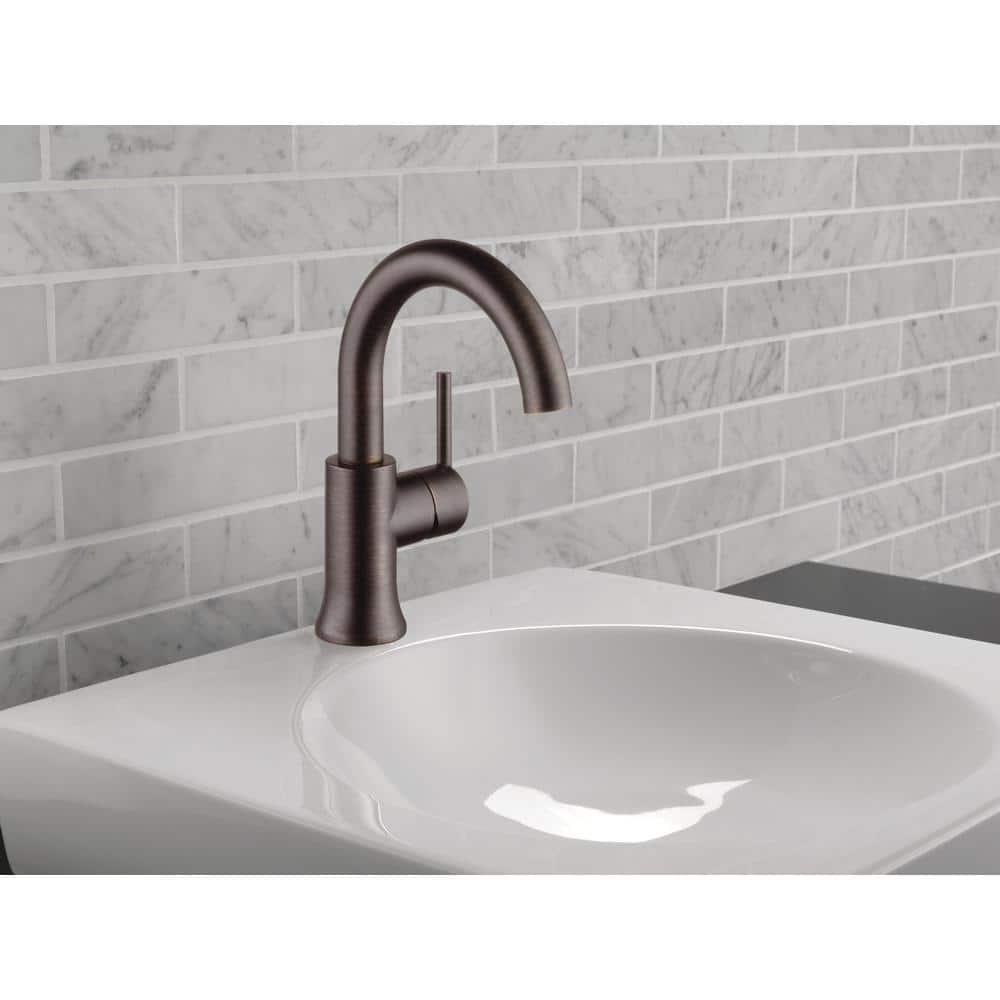 Sleek Modern 8'' Bronze Stainless Steel Single Hole Faucet