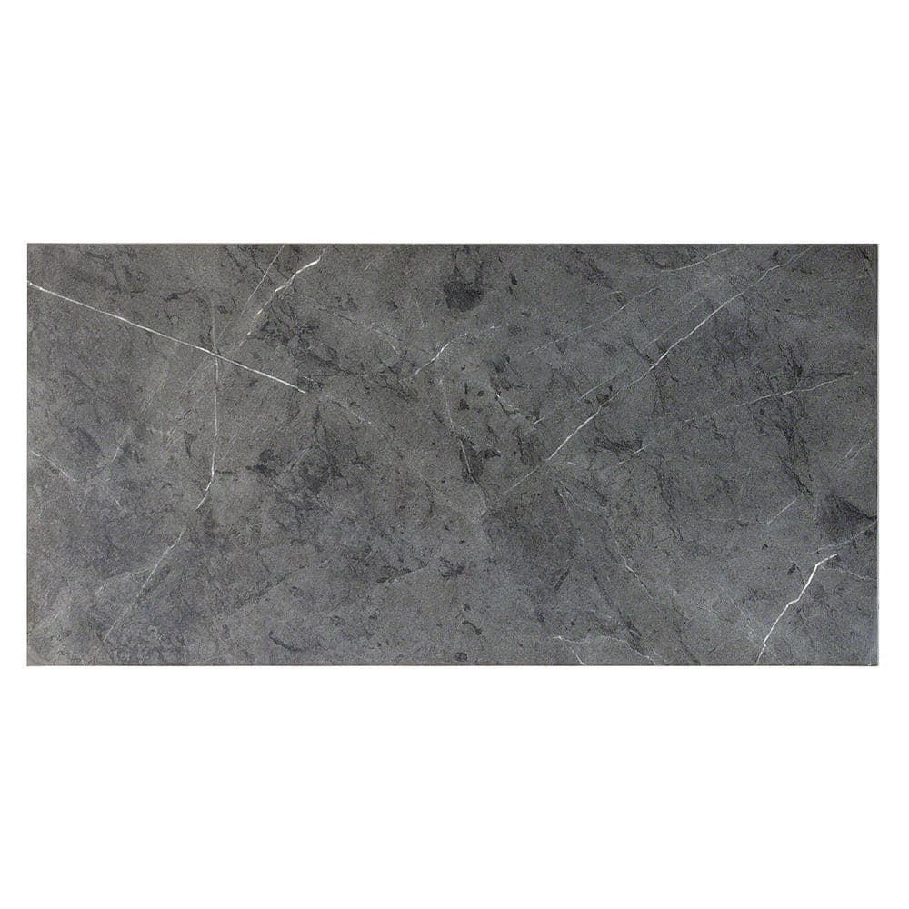 12" x 24" Porcelain Marble Look Wall & Tile