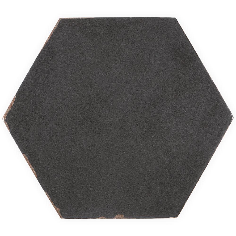 Bond Tile Palo Alto Hex 6" Hexagon Handmade Look Porcelain Floor and Wall Tile (5.38 Sq. Ft. / Case)