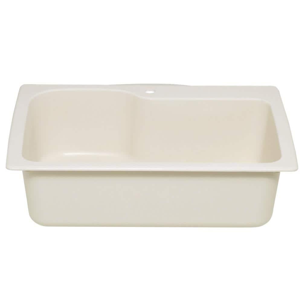 33'' L Drop-In Single Bowl Swanstone Kitchen Sink