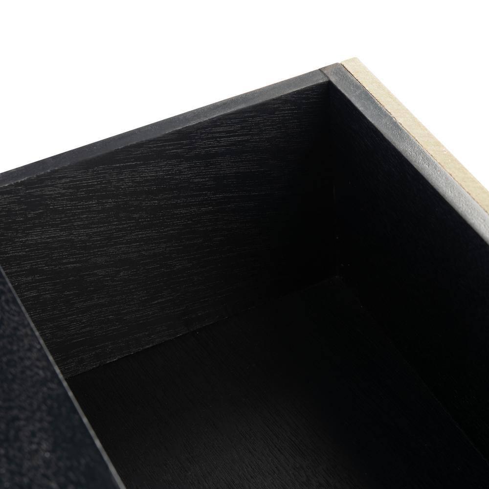 Estella 2 Drawer Console Table - CNS5731B - Black - Safavieh