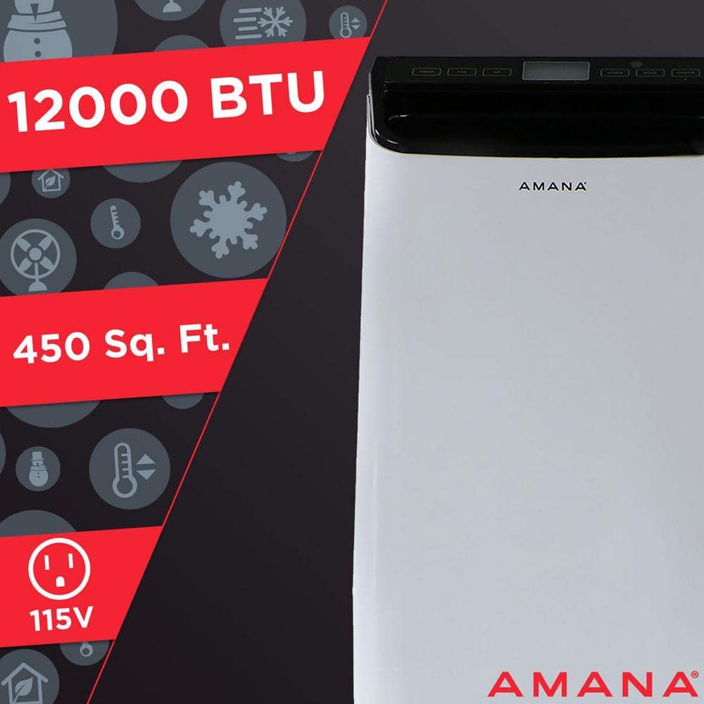 Amana Amana 7500 BTU DOE BTU Portable Air Conditioner with Remote