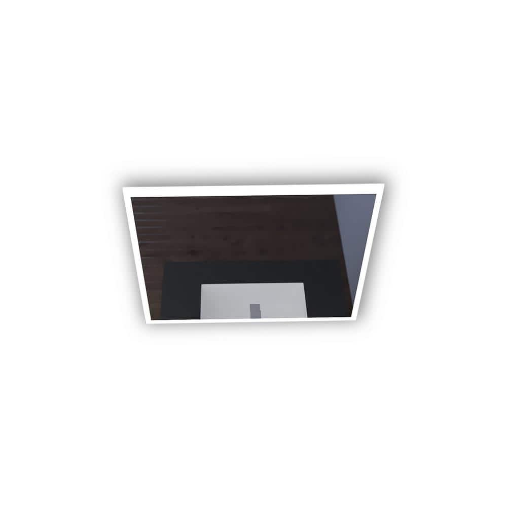 Castello USA Lisa 24 in. W x 30 in. H Rectangular Wall-Mount Bathroom Vanity Mirror