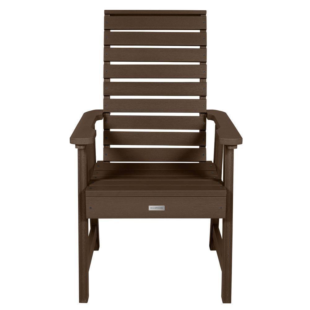 Highwood Weatherly Dining Chair - Dining Height, Outdoor, Eco-friendly, Synthetic Wood