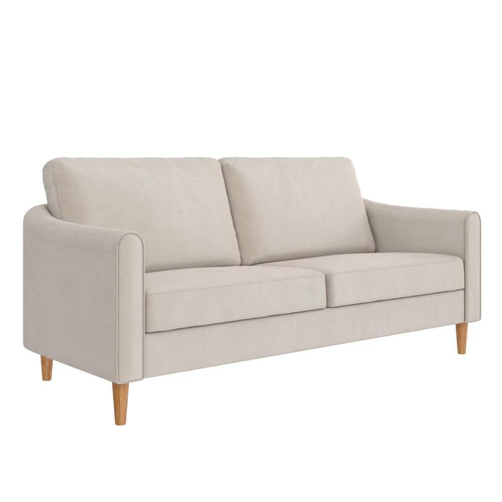 Mr. Kate Moon 73.5" Upholstered Sofa with Curved Back