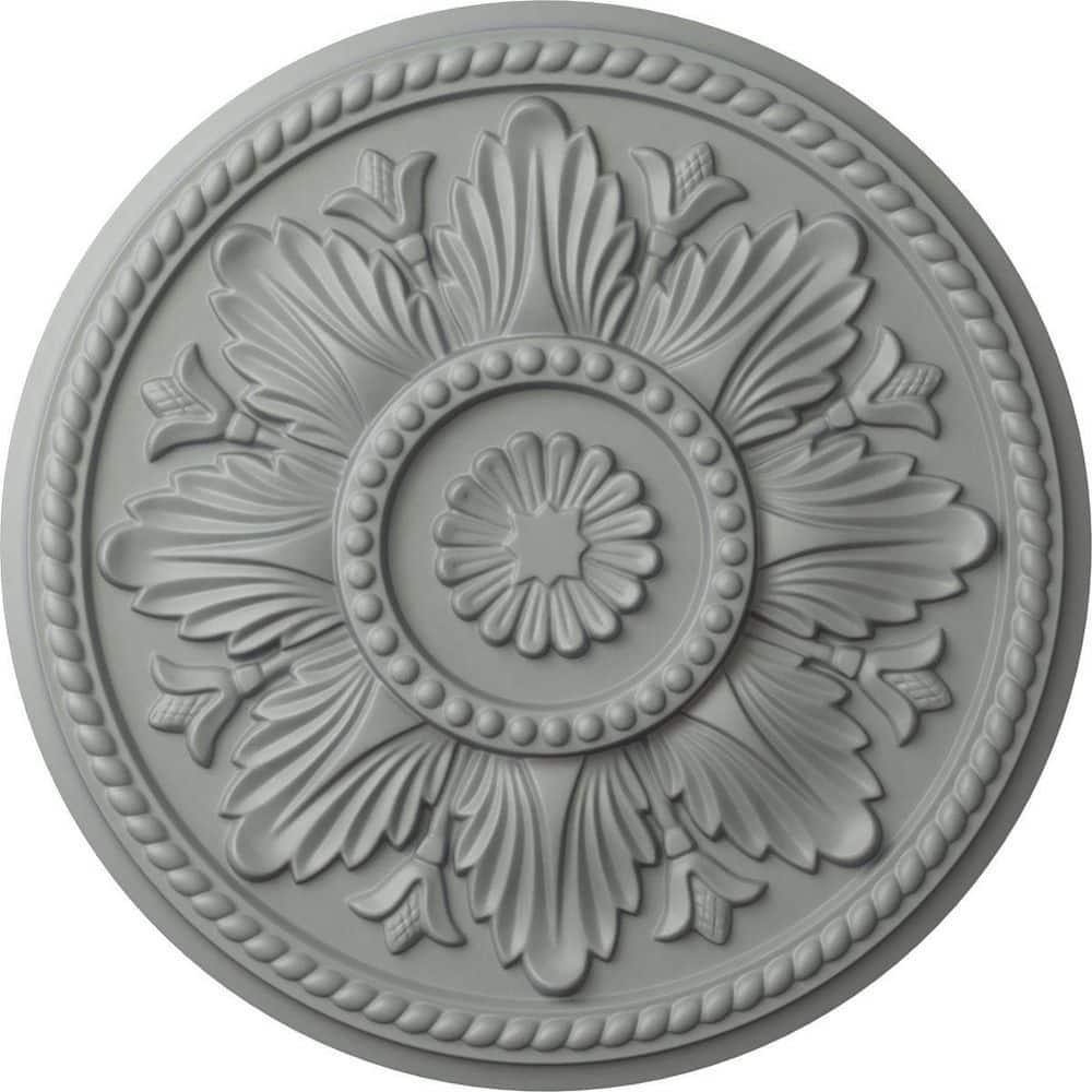 Ekena Millwork Edinburgh 18'' H x 18'' W D Urethane Ceiling Medallion