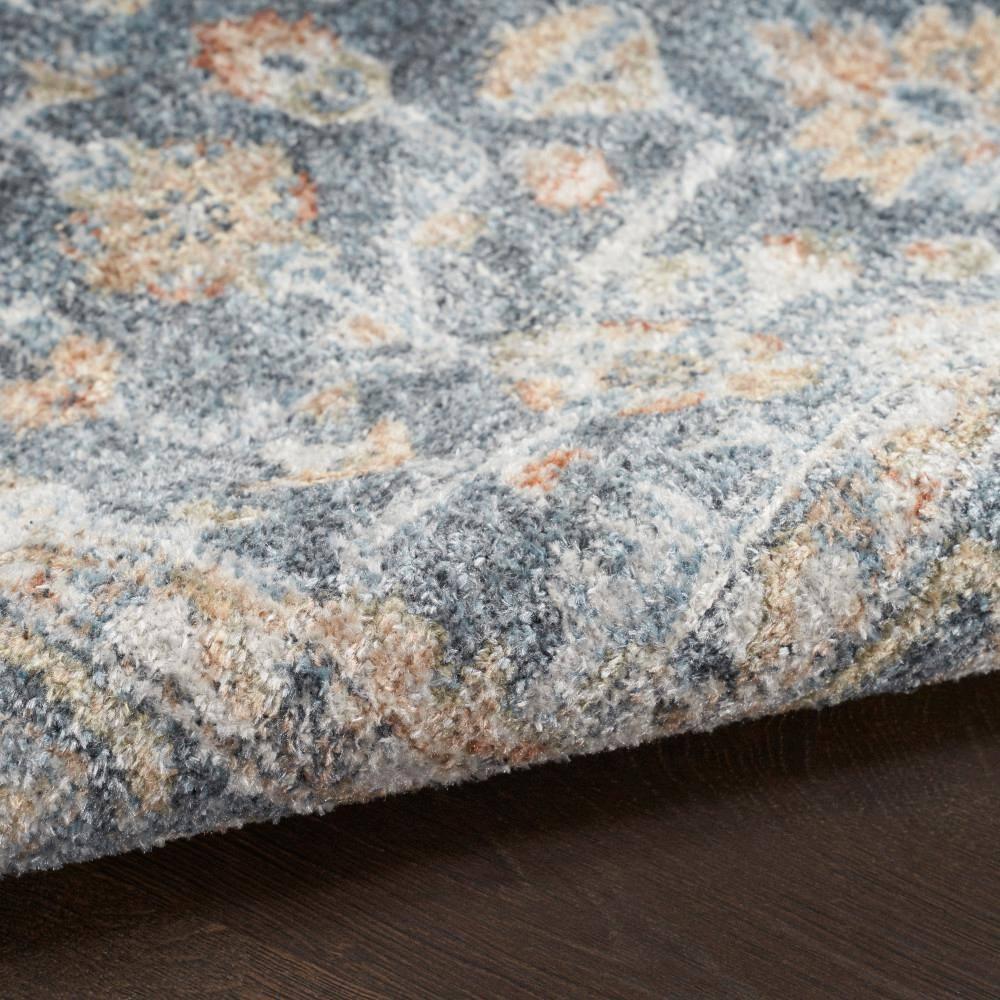 Nourison Astra Machine Washable Vintage Persian Indoor Rug Grey/Gold 9' x 12'