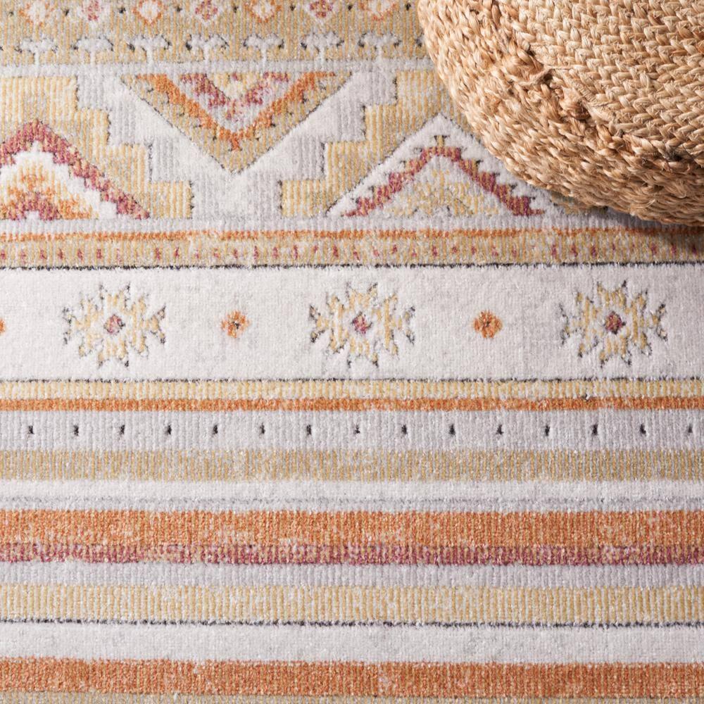 Cabana CBN551 Power Loomed Indoor and Outdoor Runner Rug - Ivory/Beige Gold - 2'2"x9' - Safavieh.