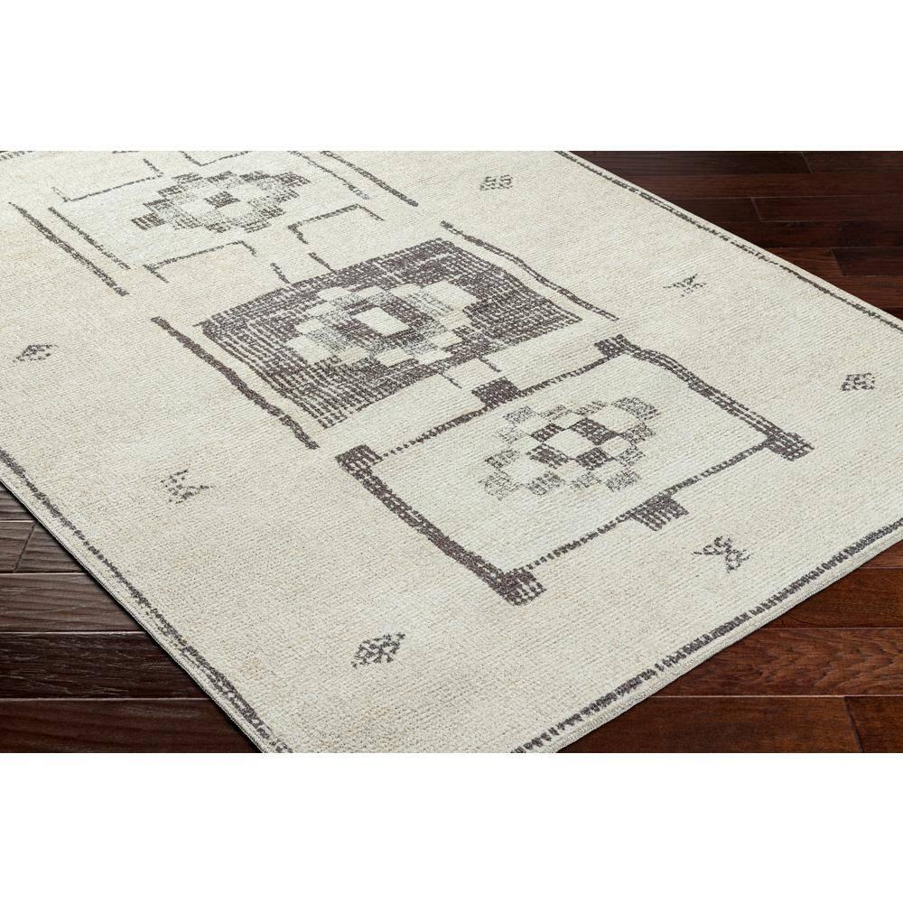 Becki Owens x Surya Solana Vintage Charcoal/Beige Area Rug