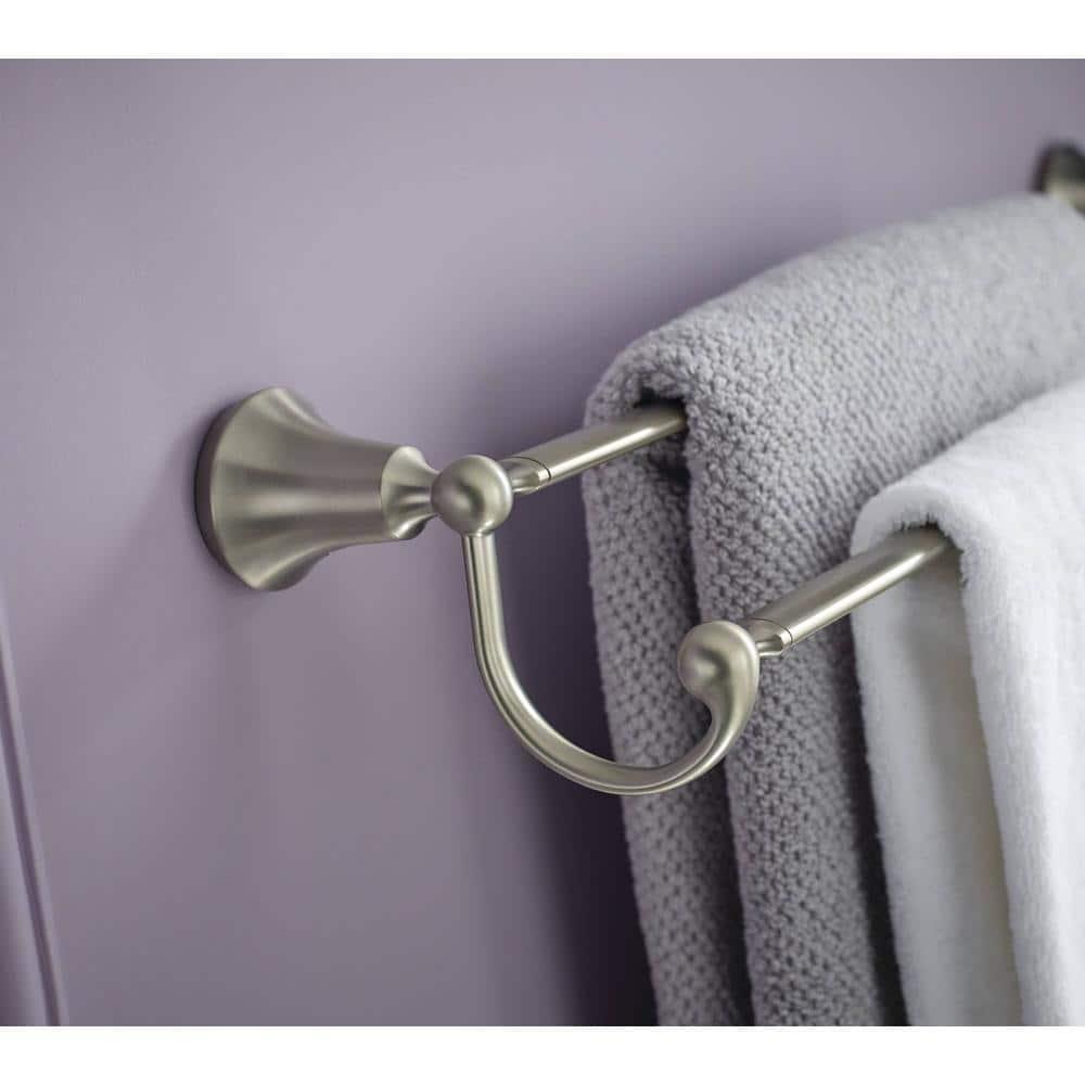 Wynford Double 24" Wall Mounted Towel Bar