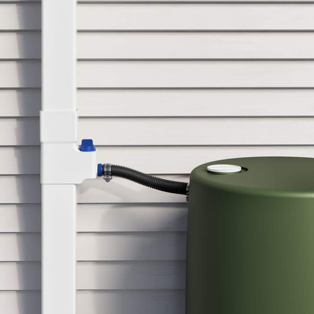 Rain Harvesting DDIV104 Downpipe Diverter Rectangular - 2 x 3 in. & 3 x 4 in.