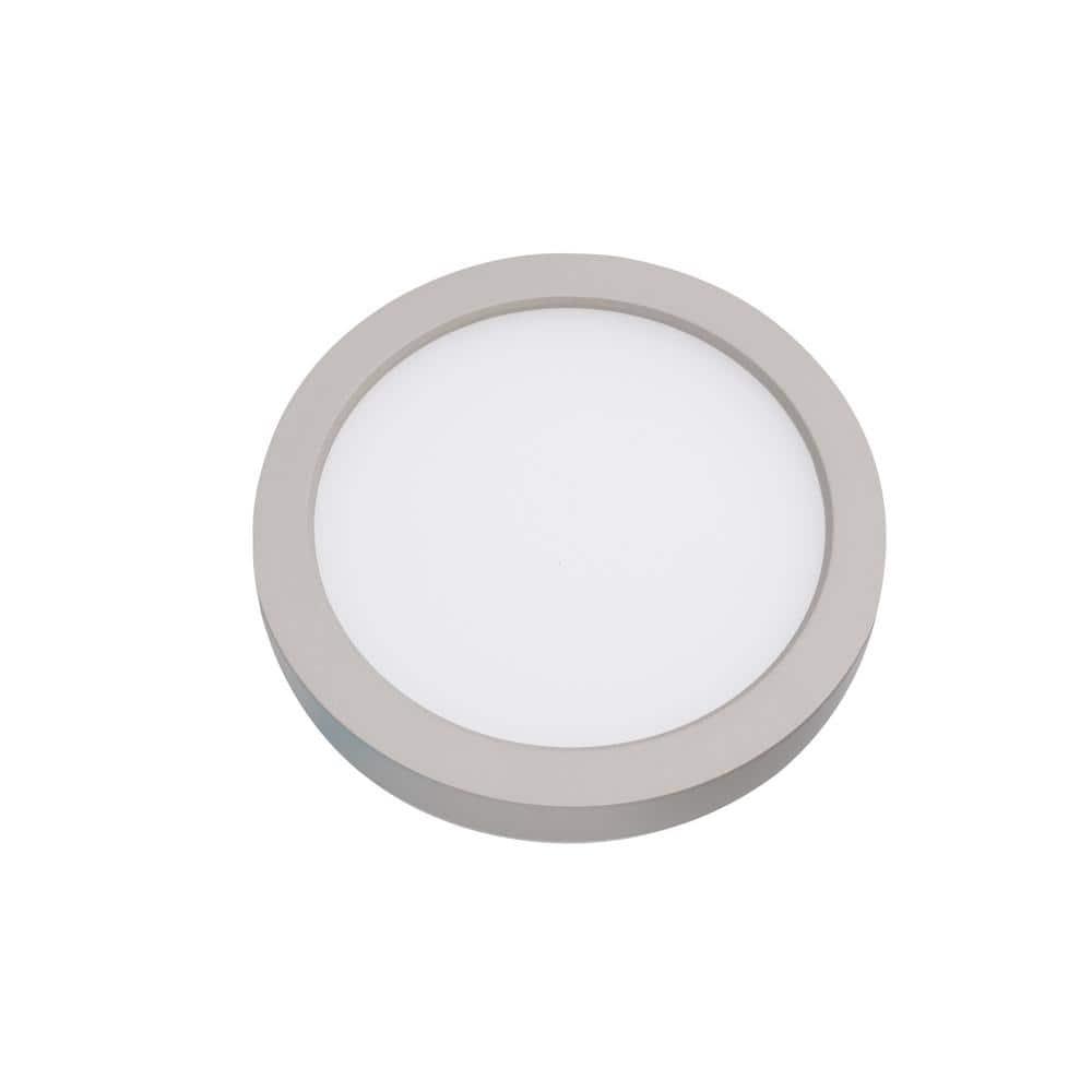 Simple Circle Dimmable LED Flush Mount Light