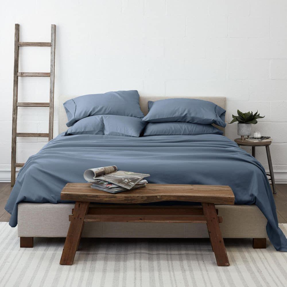 Simply Soft Brushed Microfiber Solid 6 Piece Sheet Set