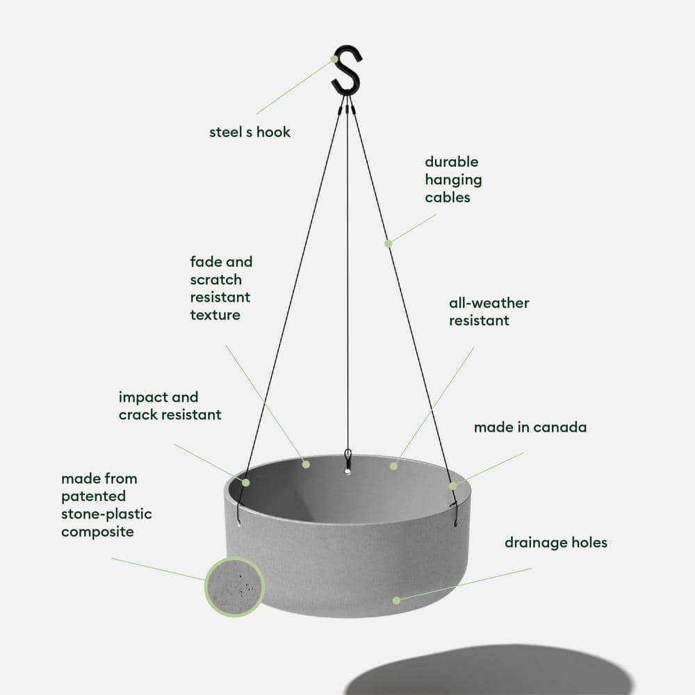 Mason Series Hanging Kona Bowl Planter