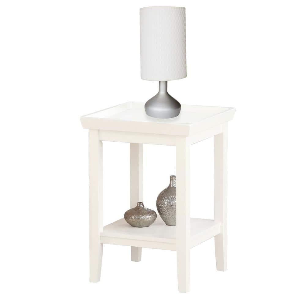 HomeStock Island Oasis End Table with Shelf