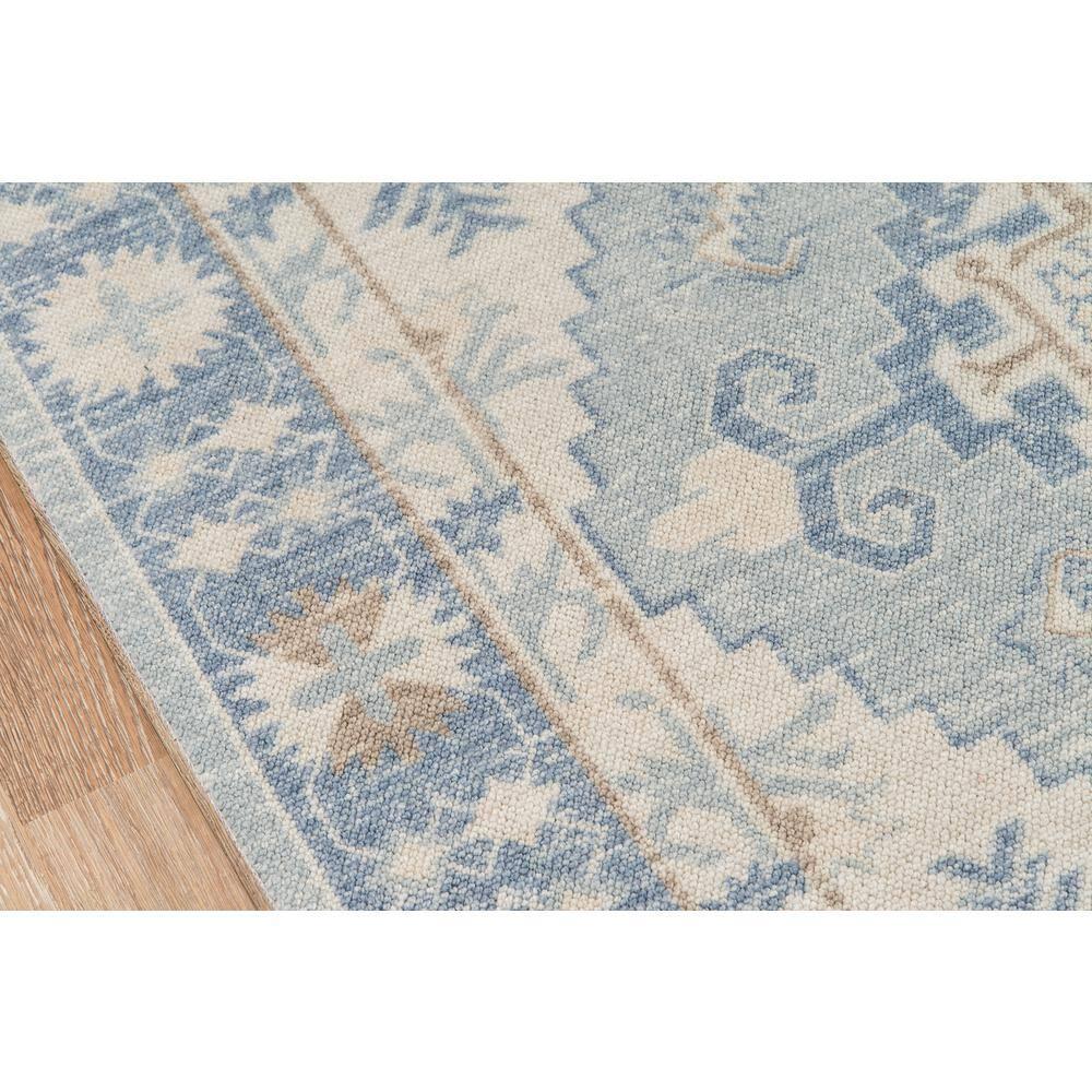 Momeni Anatolia Mateo Blue 2'x3' Accent Rug: Traditional Wool & Nylon Medallion, Low Pile Indoor Area Rug