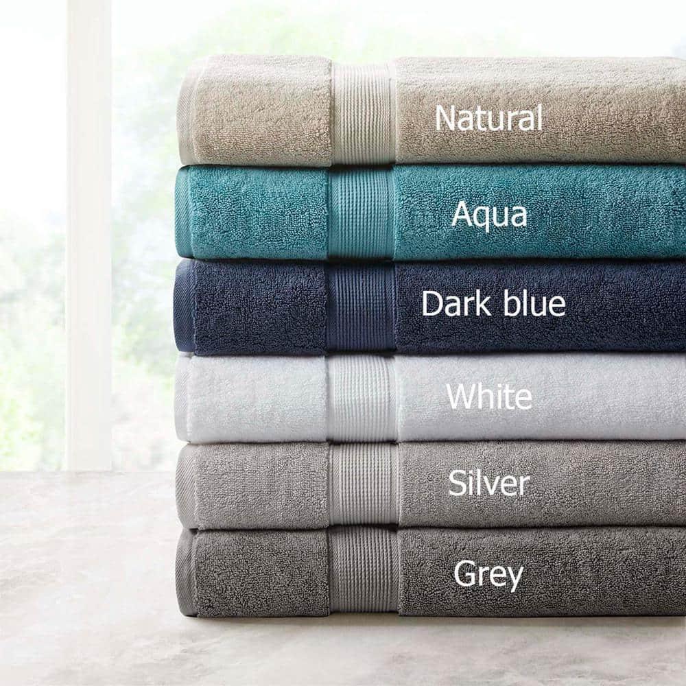 Madison Park Signature 800GSM 100% Cotton Bath Sheet 2 Piece Set (Set of 2)
