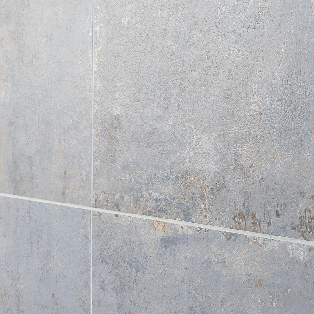 Mantis 23.62 in. x 23.62 in. Matte Porcelain Stone Look Floor and Wall Tile (11.62 Sq. Ft. / Case)