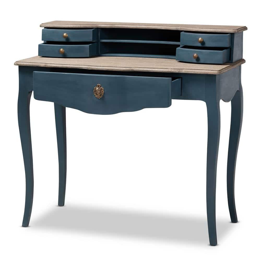 Alcott Hill® Solid Wood Base Writing Desk