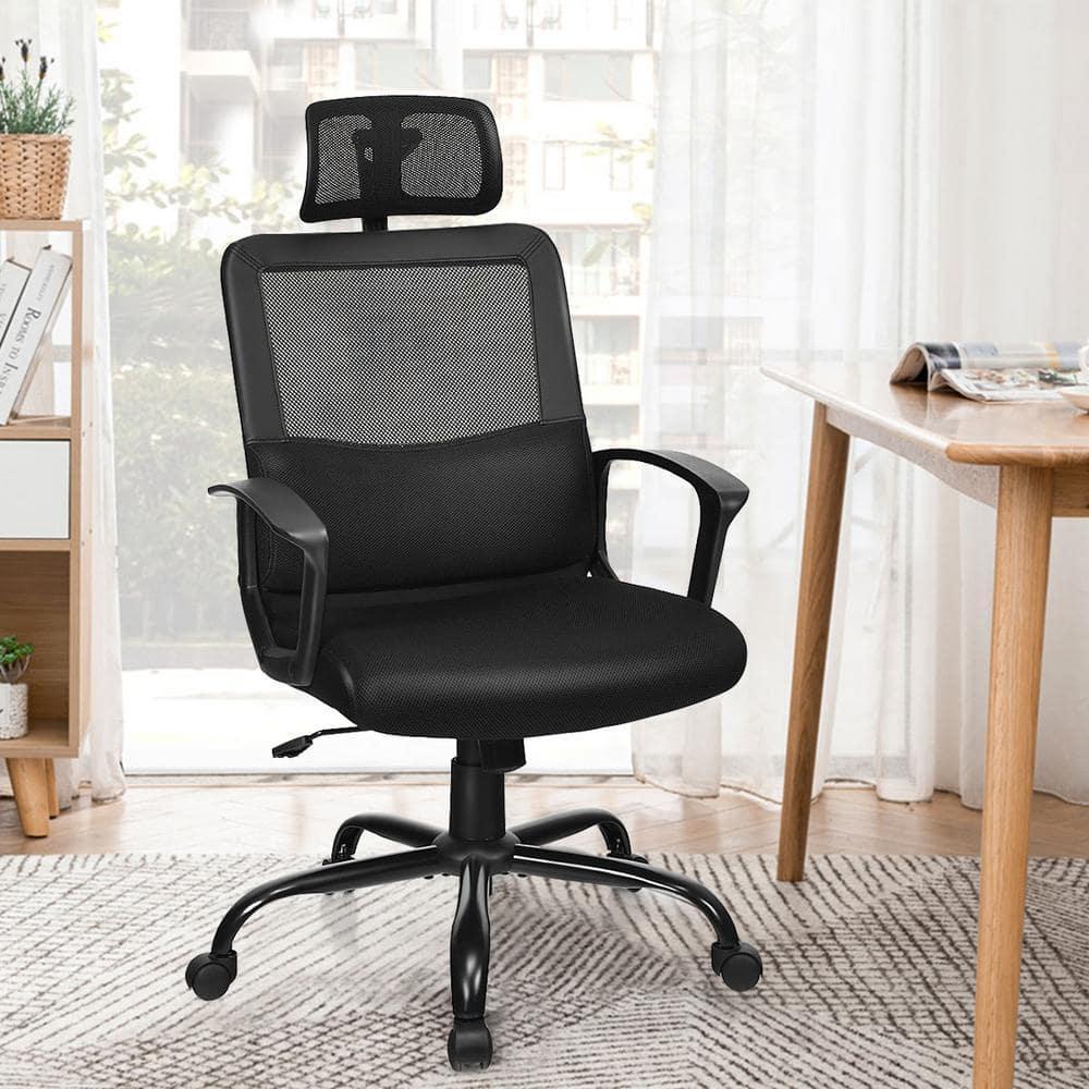 Resenkos Mesh Office Chair High Back Ergonomic Swivel Chair, Home Office Computer Desk Chair, Small Office Chair for Bedroom,Study