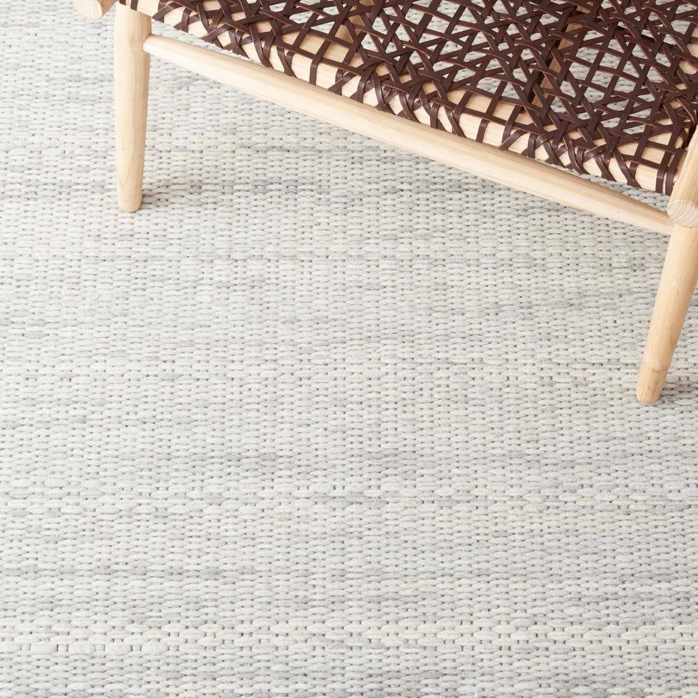 Marbella MRB311 Hand Woven Area Rug - Light Grey - 6'x6' - Safavieh.