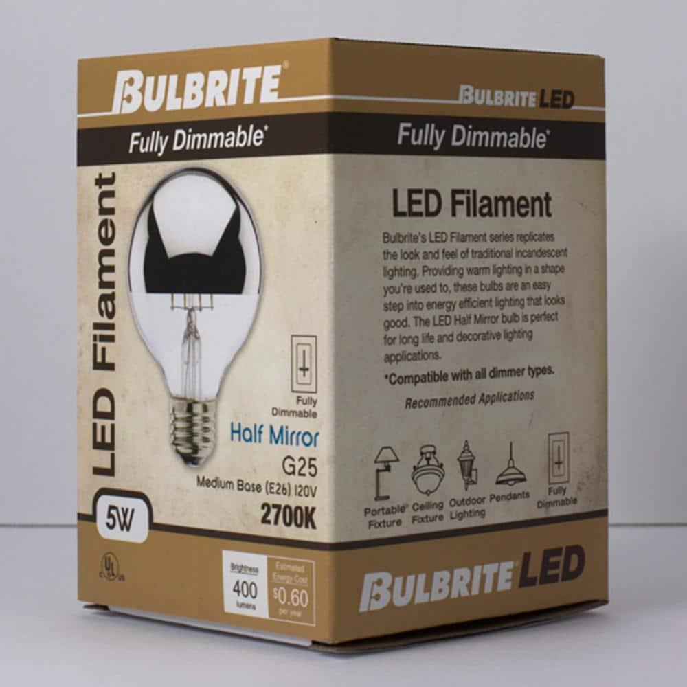 40 Watt Equivalent G25 E26/Medium (Standard) Dimmable 2700K LED Bulb