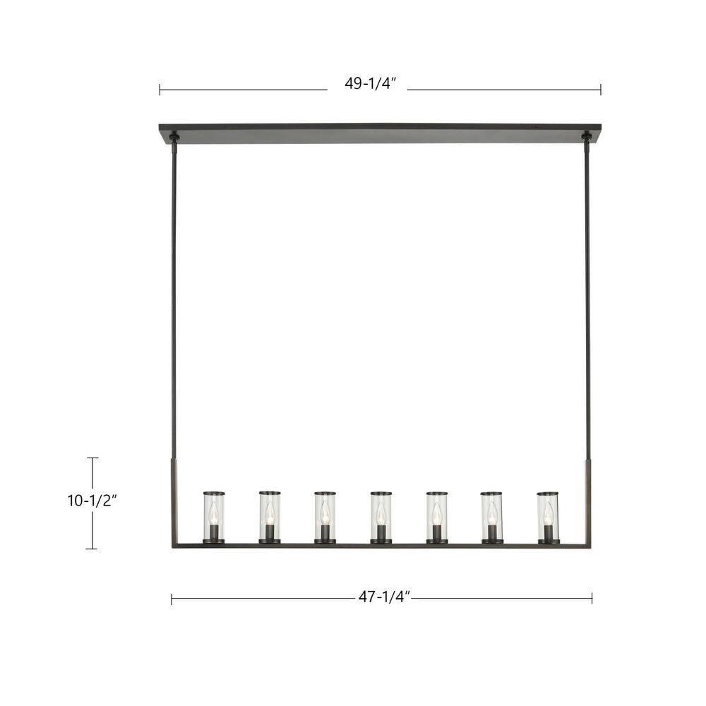 Revolve 7 - Light Kitchen Island Pendant