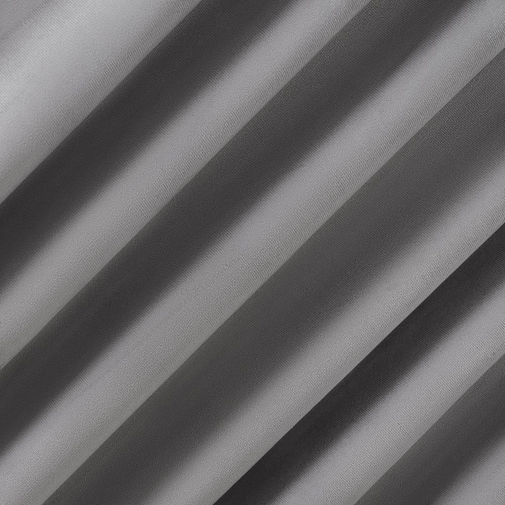 Sun Zero Velvet Noise Reducing Thermal Extreme 100% Blackout Back Tab Curtain Panel