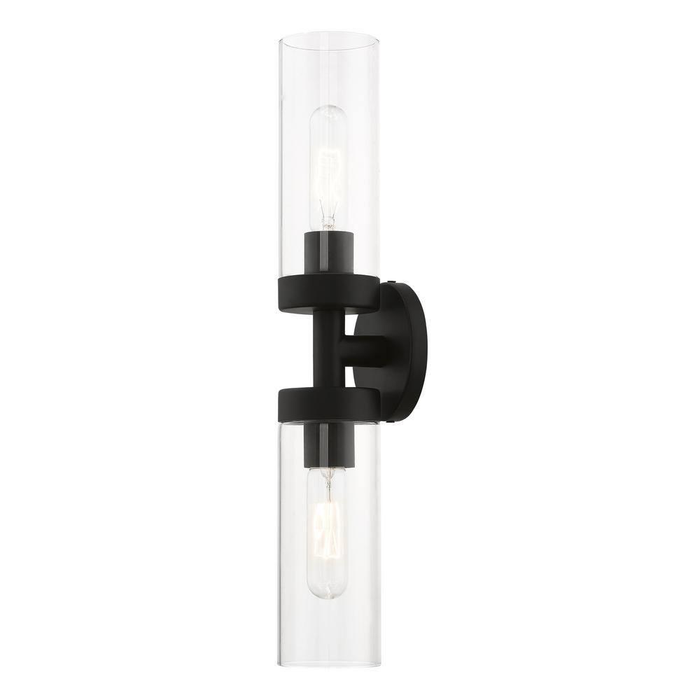 Livex Lighting Ludlow 2 - Light Vanity in  Black