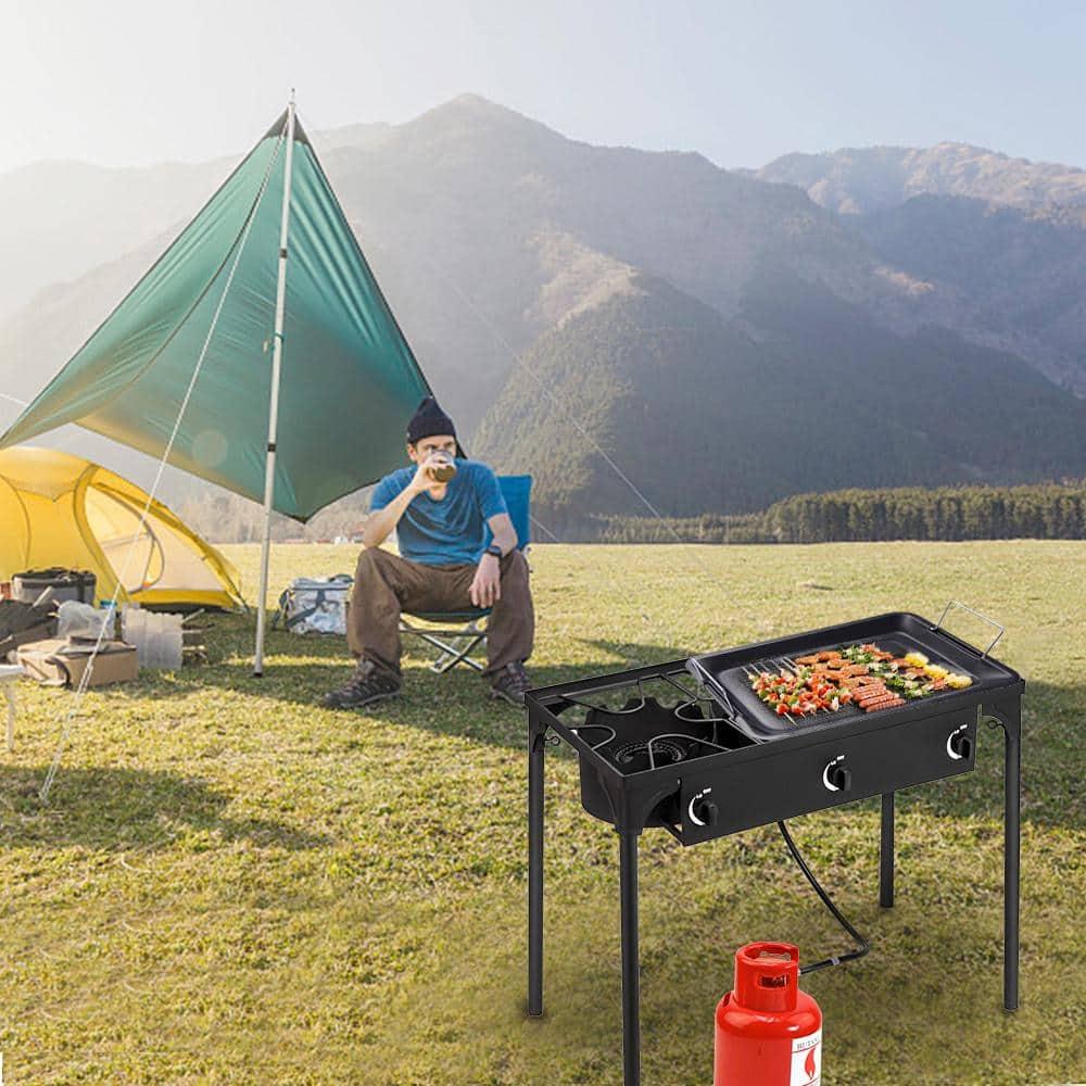 Costway Costway 3 - Burner Propane Outdoor Stove