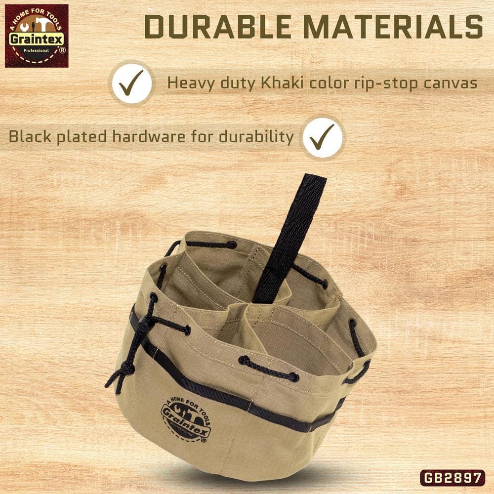 Graintex 10" Canvas Grab Bag