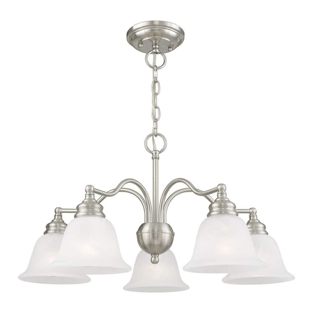Livex Lighting Essex 5 - Light Chandelier in  Brushed Nickel