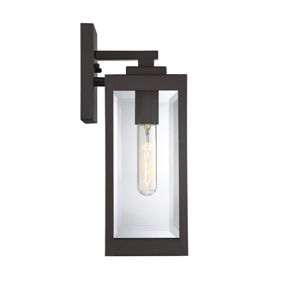 Quoizel WVR8405WT Westover 1 Light 14 inch Western Bronze Outdoor Wall Lantern