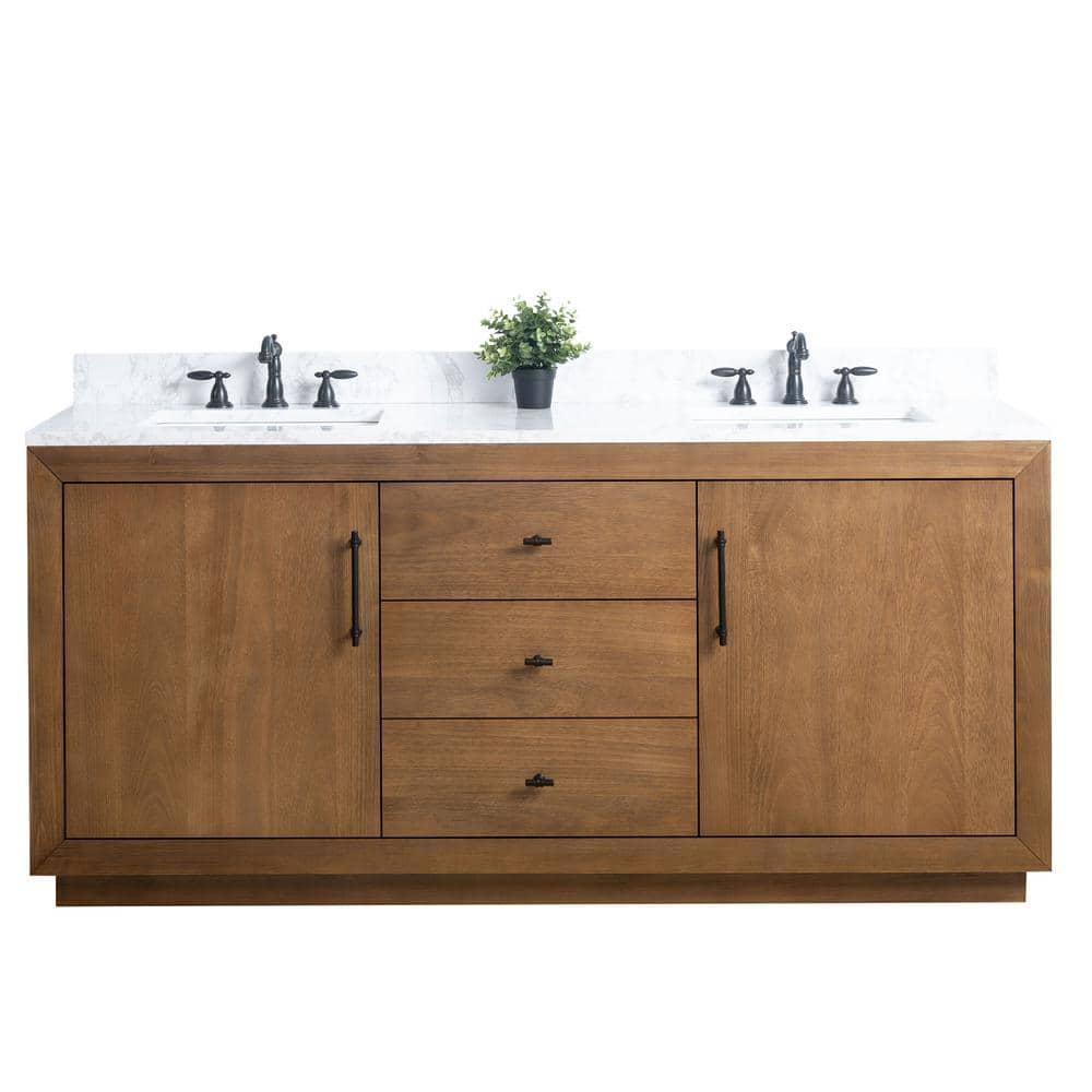 72" Free Standing Double Bathroom Vanity