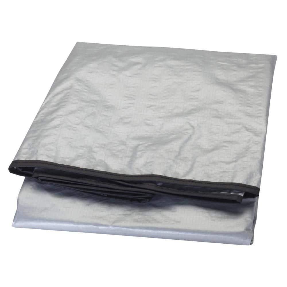M-D Building Products 03426 Silver Air Conditioning Cover for Central Round Units